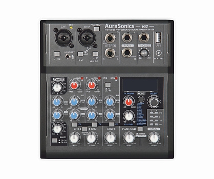 AuraSonics K4 компактный микшерный пульт в Белогорске
