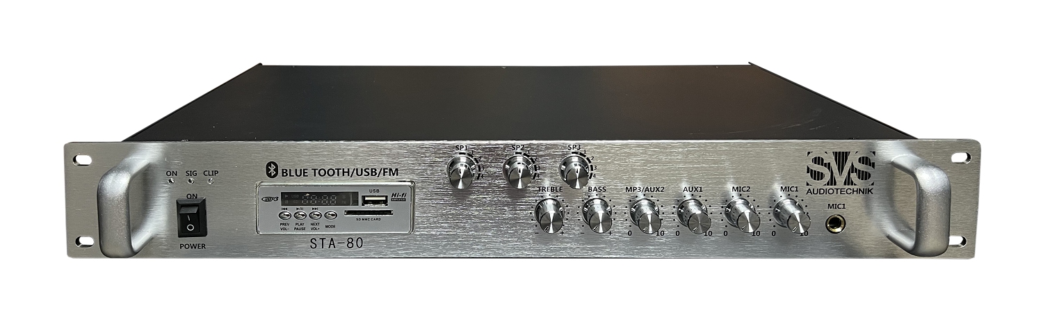 SVS Audiotechnik STA-80 Микшер-усилитель для систем Public Address в Белогорске