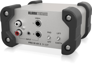 Klark Teknik DI 22P пассивный стерео директ-бокс в Белогорске