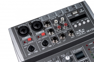 SVS Audiotechnik mixers AM-4 DSP Аналоговый микшерный пульт, 4-канала в Белогорске